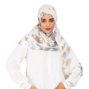 Modal Tie Dye-Beige Gray